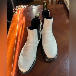 Dr. Martens 2976 Quad White Boots